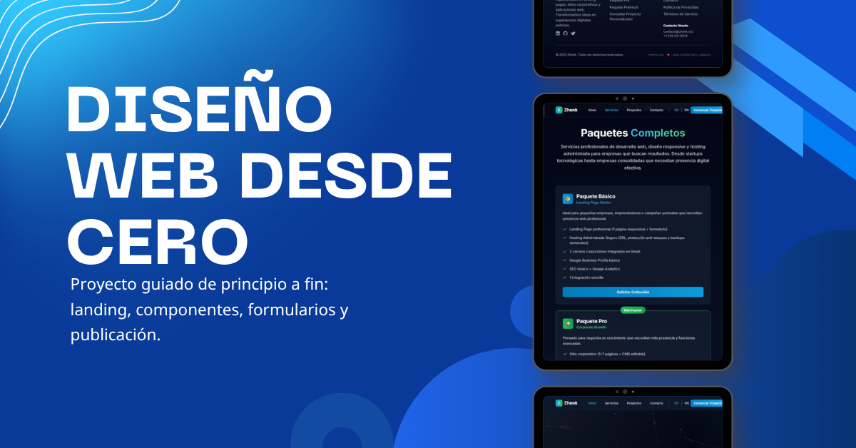 Sección de crecimiento con SEO y contenidos para mejorar tráfico y leads